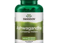 Ashwagandha 450mg 100 Capsule, Swanson